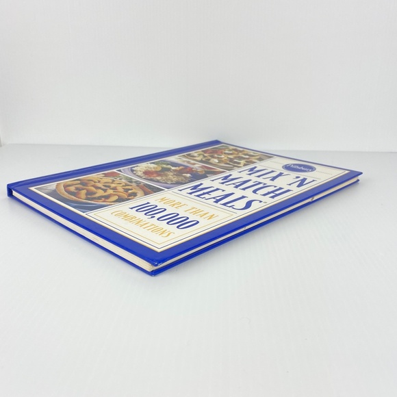 Pillsbury Mix n Match Meals Cookbook Hardcover Coil Recipes Cards - Picture 4 of 12